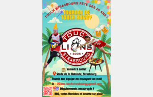 Touch Strasbourg fête ses 20 ans ! 🥳🏈